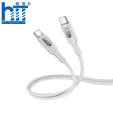 Cáp sạc nhanh tự ngắt 60W Type-C to Type-C U120