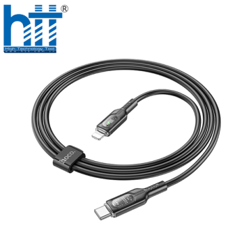 Cáp sạc nhanh tự ngắt 27W Type-C to IP U120