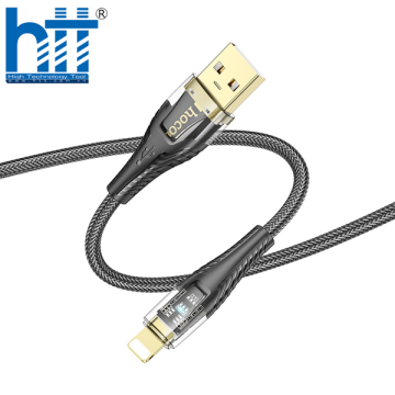 Cáp dữ liệu sạc iP trong suốt Discovery Edition tiêu chuẩn vàng U121