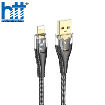 Cáp dữ liệu sạc iP trong suốt Discovery Edition tiêu chuẩn vàng U121