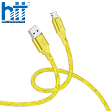 Cáp dữ liệu sạc silicone băng tinh thể X98 Type-C