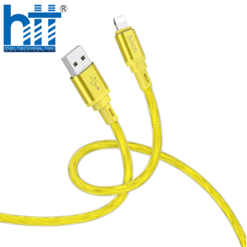 Cáp dữ liệu sạc silicon iP pha lê băng X98