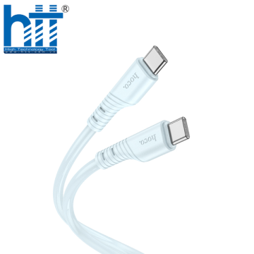 Cáp dữ liệu sạc silicon 60W màu pha lê X97 Type-C đến Type-C