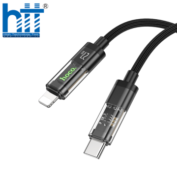 Cáp dữ liệu sạc PD phiên bản Discovery trong suốt U116 cho iP