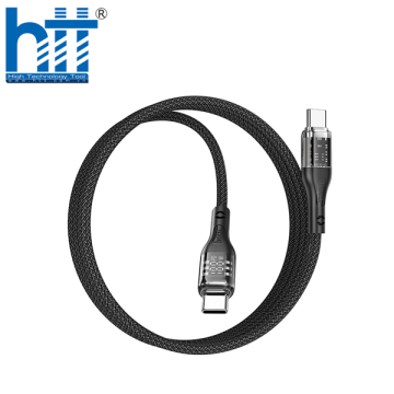 Cáp dữ liệu sạc 100W U115 cho Type-C đến Type-C