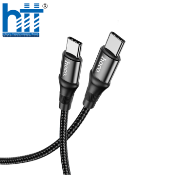 Cáp dữ liệu sạc X50 Type-C sang Type-C Exquisito 100W 1M