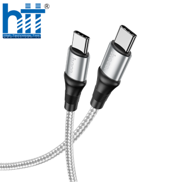 Cáp dữ liệu sạc X50 Type-C sang Type-C Exquisito 100W 1M