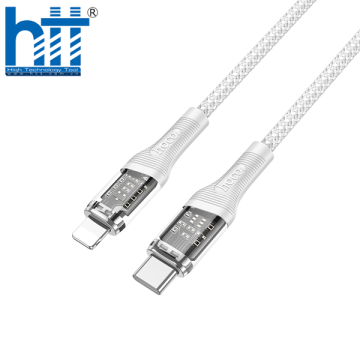 Cáp sạc PD phiên bản trong suốt U111 iP