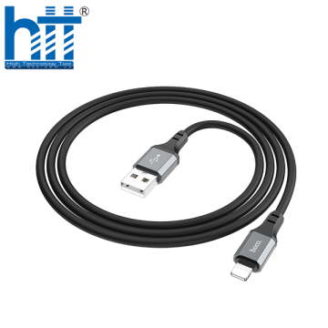 X86 Lightning Spear silicone charging data cable 1M , 2.4A