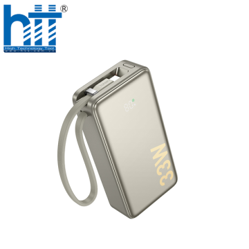 Sạc dự phòng Q27A Jewel 33W có dây cáp (10000mAh)