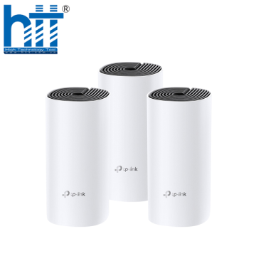 Bộ phát wifi TP-Link Deco M4 3-Pack (Chuẩn AC/ AC1200Mbps/ 2 Ăng-ten ngầm/ Wifi Mesh/ Dưới 100 User)