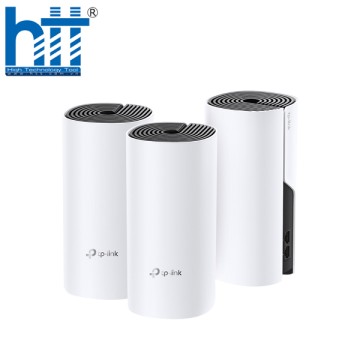 Bộ phát wifi TP-Link Deco M4 3-Pack (Chuẩn AC/ AC1200Mbps/ 2 Ăng-ten ngầm/ Wifi Mesh/ Dưới 100 User)