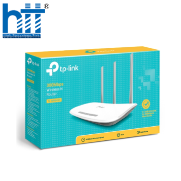 Bộ phát wifi TP-Link TL-WR845N (Chuẩn N/ 300Mbps/ 3 Ăng-ten ngoài/ 15 User)