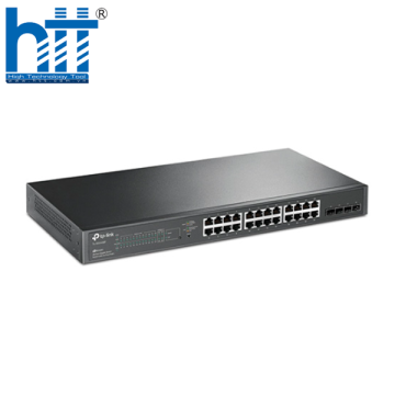 Switch TP-Link JetStream TL-SG2428P (Gigabit (1000Mbps)/ 28 Cổng/ 4 SFP/ Smart Switch/ 24 cổng PoE/ Vỏ Thép)