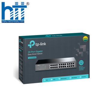 Switch TP-Link TL-SG1024DE (Gigabit (1000Mbps)/ 24 Cổng/ Smart Switch/ Vỏ Thép)