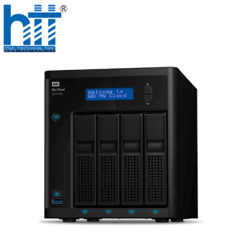 NAS WD My Cloud EX4100 24TB WDBWZE0240KBK-SESN (Dual-Core | RAM 2GB | 4 BAY 3.5