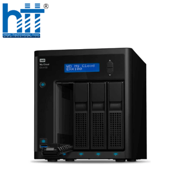 NAS WD My Cloud EX4100 8TB WDBWZE0080KBK-SESN (Dual-Core | RAM 2GB | 4 BAY 3.5