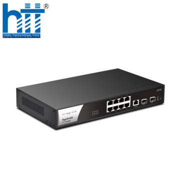 Thiết Bị Mạng Switch Draytek VigorSwitch P2100 8-Port Gigabit Smart PoE Managed