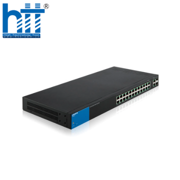 Switch Linksys LGS326P (Gigabit (1000Mbps)/ 28 Cổng/ 2 SFP/ Smart Switch/ 24 cổng PoE/ Vỏ Thép)