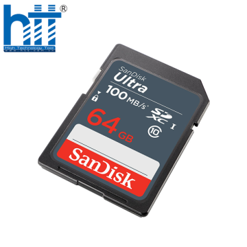 Thẻ nhớ SanDisk SD Ultra SDHC SDSDUNR-064G-GN3IN