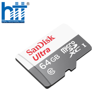 Thẻ nhớ Micro SD 64GB Sandisk Ultra SDSQUNR-064G-GN3MN 100Mb/s