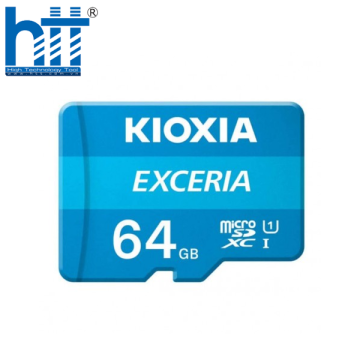 Thẻ nhớ Micro SDXC 64GB Kioxia Exceria UHS-I C10-LMEX1L064GG4