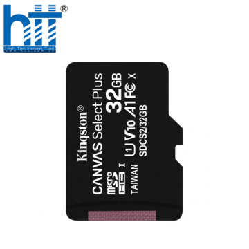 Thẻ nhớ 32GB MicroSDHC Kingston Canvas Select SDCS2/32GB 