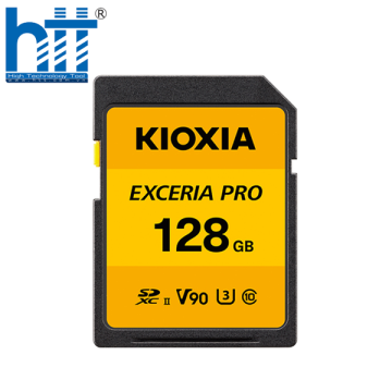 Thẻ nhớ SDXC 128GB Kioxia Exceria Pro UHS-II C10-LNPR1Y128GG4