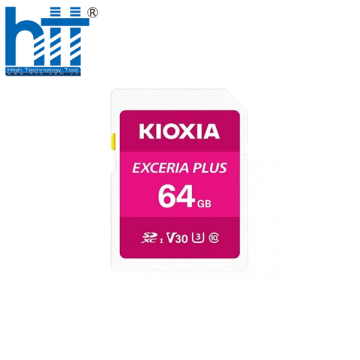 Thẻ nhớ SDXC 64GB Kioxia Exceria Plus UHS-I C10-LNPL1M064GG4