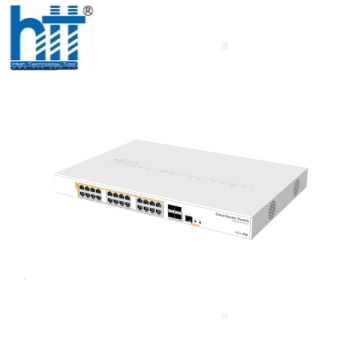 Bộ chuyển mạch Switch POE Mikrotik CRS328-24P-4S+RM