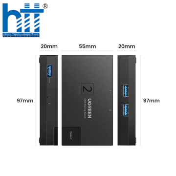 Bộ gộp USB 3.0 2 ra 1 Ugreen 15149