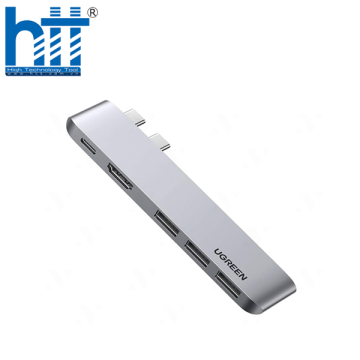 Bộ chuyển đổi đa năng USB type C ra HDMI/ 3 cổng USB 3.0 Ugreen 60559