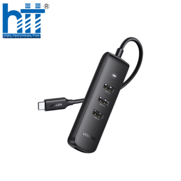Ugreen 80657 1M Đen USB 3.0 4 Cổng Hub CM416 20080657
