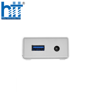 Ugreen 20297 Màu Trắng Bộ chia HUB USB 3.0 sang 10 USB 3.0 hỗ trợ nguồn 12V CR117 20020297