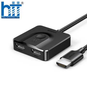 Bộ Chuyển Mạch 2 Chiều HDMI 2*1 Ugreen 70607 4K@60Hz