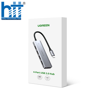 Bộ chuyển Ugreen 15395 USB-C sang USB-A 3.0*2+USB-C 3.0*2 4K60Hz