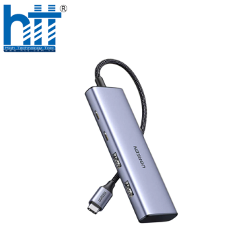 Bộ chuyển Ugreen 15395 USB-C sang USB-A 3.0*2+USB-C 3.0*2 4K60Hz