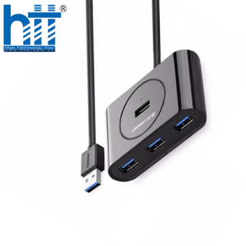 Bộ chia cổng USB 4 cổng 3.0 dài 80cm Ugreen 20291