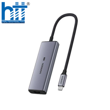 Hub USB-C to HDMI 2.1 8K + 3x USB 3.0 Ugreen 50629 cao cấp (Vỏ Nhôm)