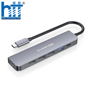 Bộ chuyển đổi USB-C 6 trong 1 CE17H - GREY