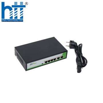 Switch PoE 4 cổng 10/100Mbps ZKTeco PE042-55-C