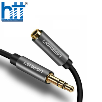 UGREEN 10595 3M MÀU ĐEN CÁP ÂM THANH 3.5MM NỐI DÀI AV118 Male và Female