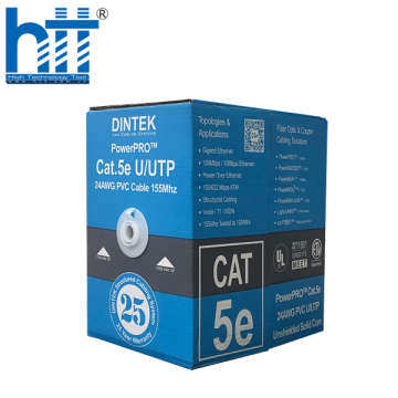 Cáp mạng DINTEK CAT.5e UTP 305m (1101-03029)