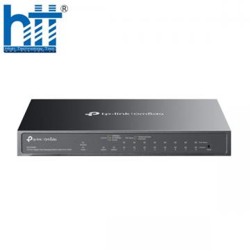 Switch TP-Link ES210GMP (Gigabit (1000Mbps)/ 10 Cổng/ 1 SFP/ 8 cổng PoE/ Vỏ kim loại)