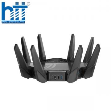 Bộ phát wifi 6 Asus ROG Rapture Gaming GT-AX11000 Pro (Chuẩn AX/ AX11000Mbps/ 8 Ăng-ten ngoài/ Wifi Mesh/ Dưới 80 User)