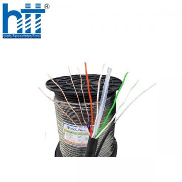 Dây mang, Cáp mạng CAT6 UTP Liền nguồn +2C lõi đồng mã P/N: PL-305LN-UTP-C6 