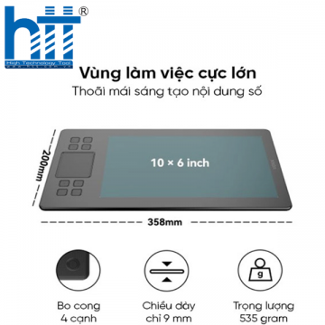 Bảng vẽ điện tử Veikk A50 Touch