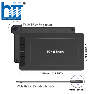  Bảng vẽ điện tử Veikk VK1060 Pro M