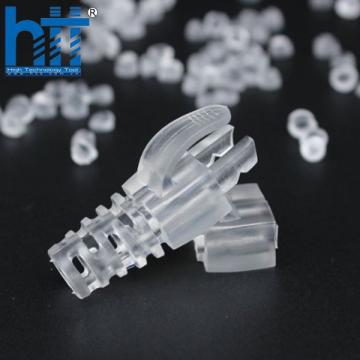 Đầu chụp Modular Plug Boot Color Cat6 Crystan Trong suốt (PL6108)
