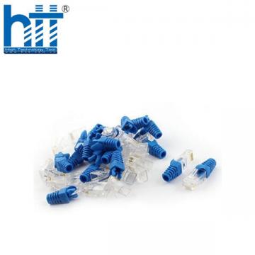 Đầu chụp Modular Plug Boot Color Cat5 Có tai Crytan Green (PL5107)
